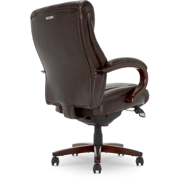 La Z Boy Bellamy Executive Office Chair with Memory Foam Cushions